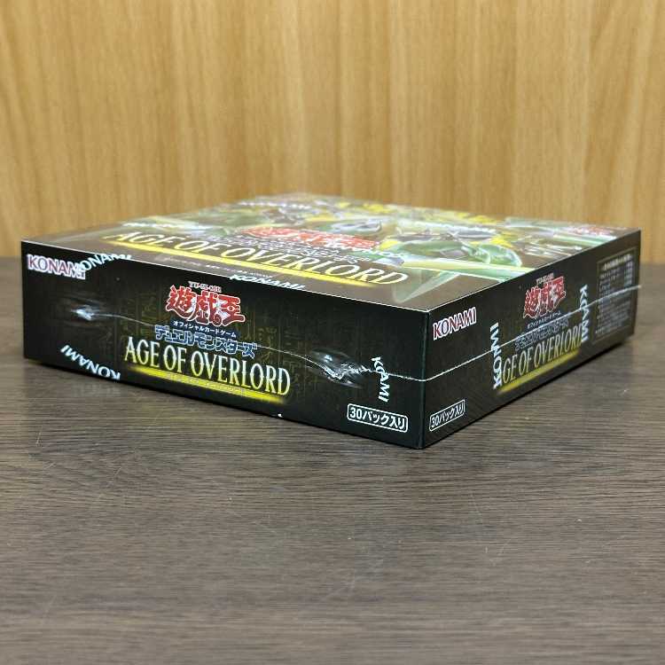 遊戯王 AGE OF OVERLORD 未開封BOX 1BOX