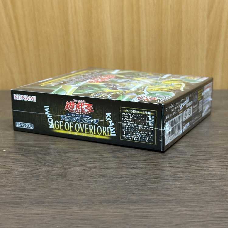 遊戯王 AGE OF OVERLORD 未開封BOX 1BOX
