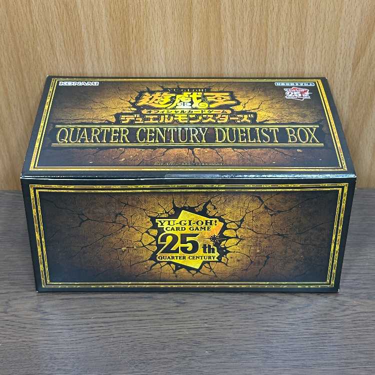 遊戯王 QUARTER CENTURY DUELIST BOX 未開封BOX 1BOX