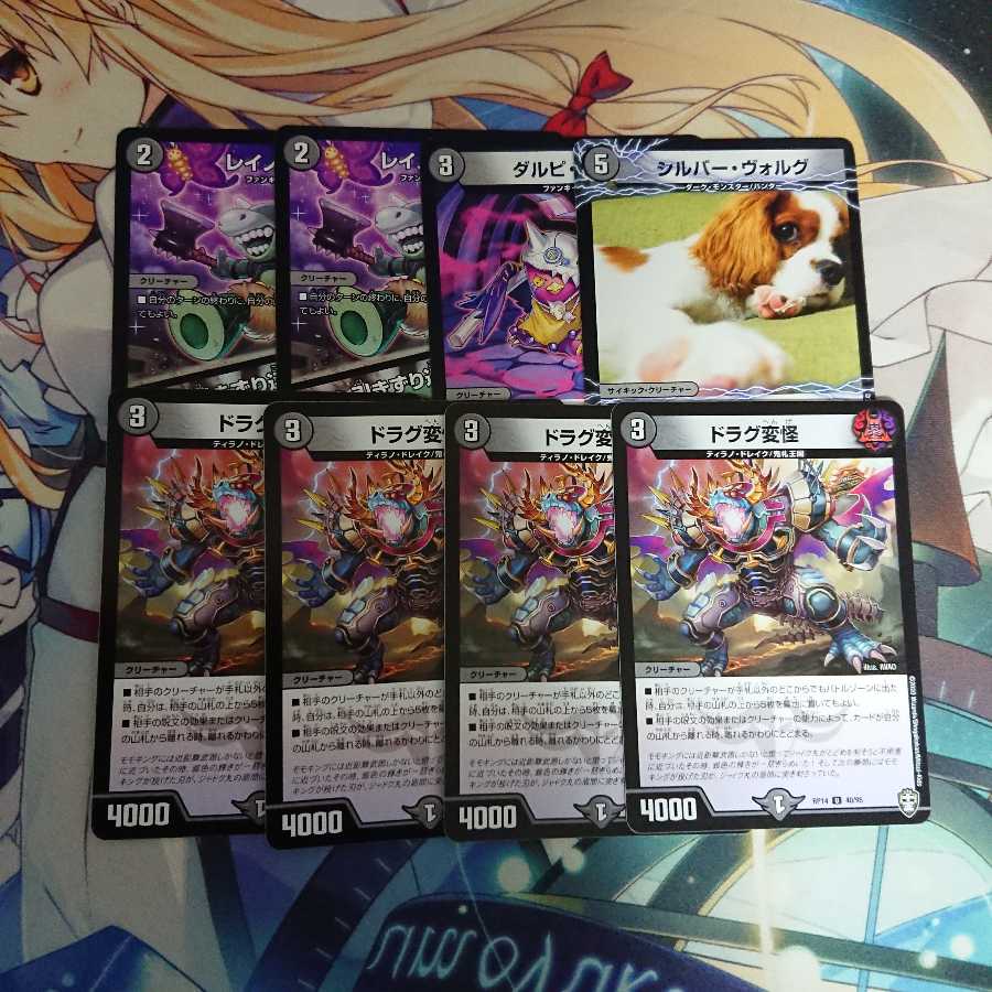ドラグ変怪 4枚+α