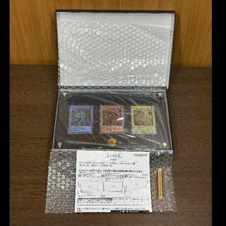 Yu-Gi-Oh! The Three Phantom Gods Special Card Set in stainless steel (Obelisk the Tormentor Slifer the Sky Dragon The Winged Dragon of Ra) 1枚