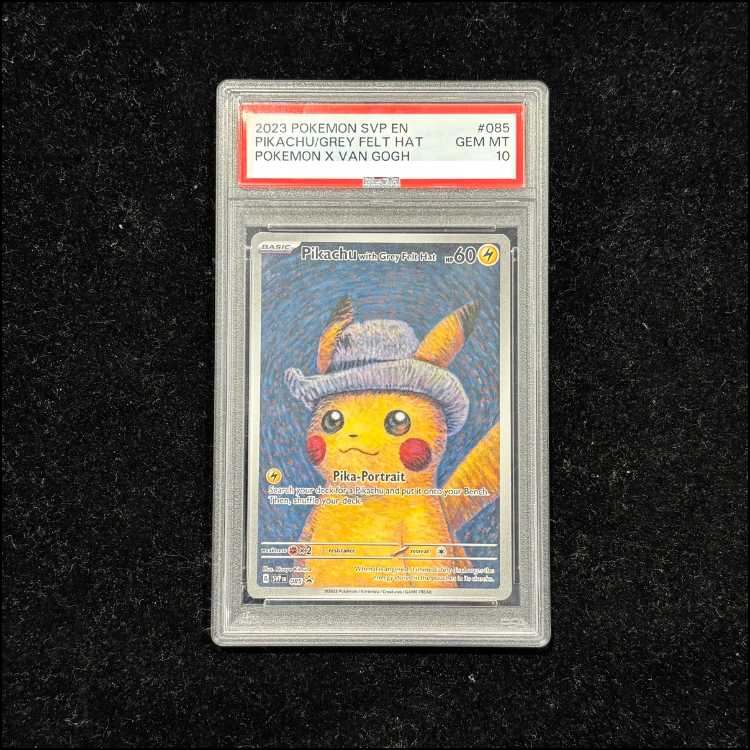 PSA10] Pikachu Van Gogh Promo, Opened PROMO 085/SVP 1枚