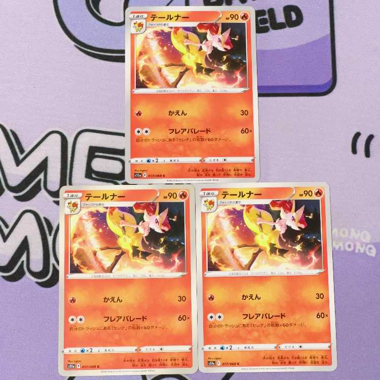 テールナー C 017/068 3枚