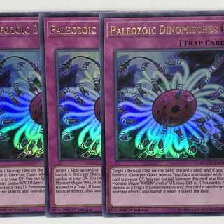 遊戯王 英語 バージェストマ・ディノミスクス 3枚 DUOV ウルトラ 海外