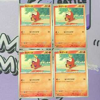 ホゲータ C 017/106 4枚