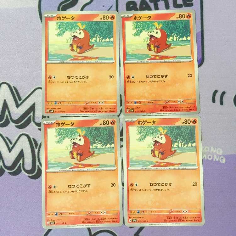 ホゲータ C 017/106 4枚