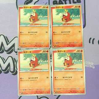 ホゲータ C 017/106 4枚