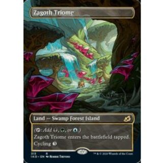 (Showcase frame)Zagoth Triome/Zagoth Triome [English] [IKO 1枚