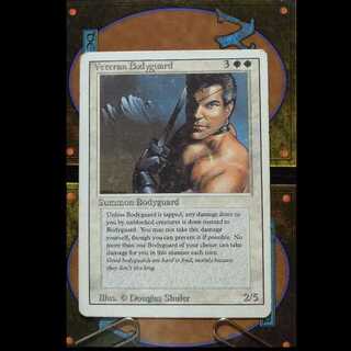 【EN】《Veteran Bodyguard》[3ED] 白R 1枚