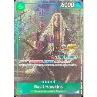 Basil Hawkins (English / Color / Top Player / CS2023 / illustrated by Hayaken-sarena) [C] {ST02-010} 1