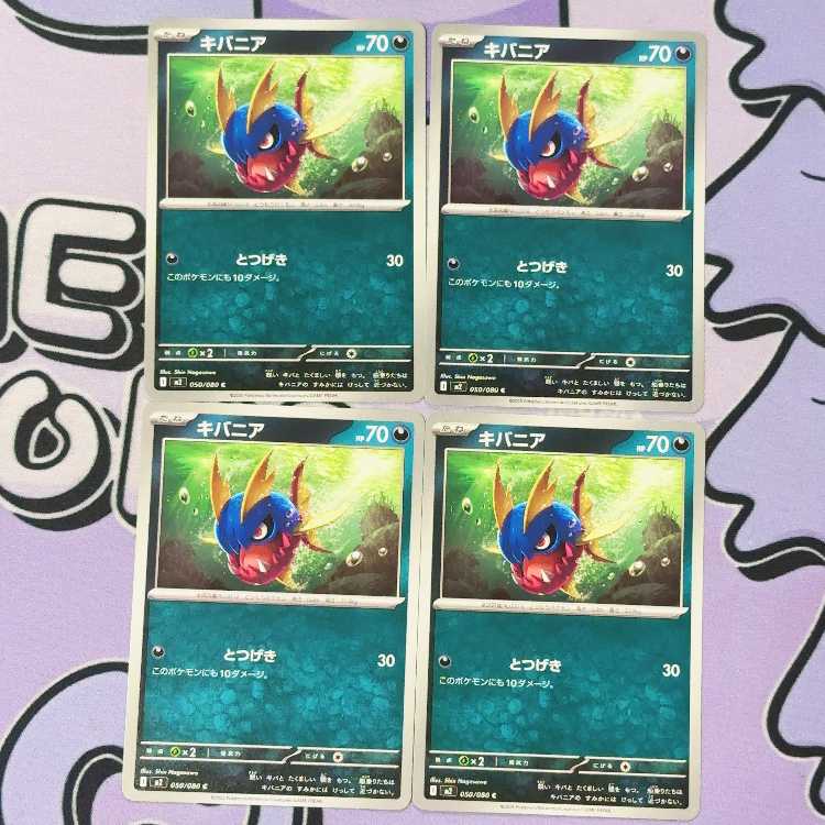 キバニア C 050/080 4枚