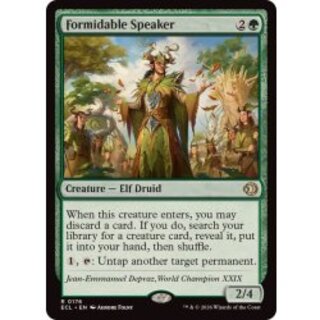 (FOIL) Extraordinary Storyteller/Formidable Speaker [English] [ECL 1枚
