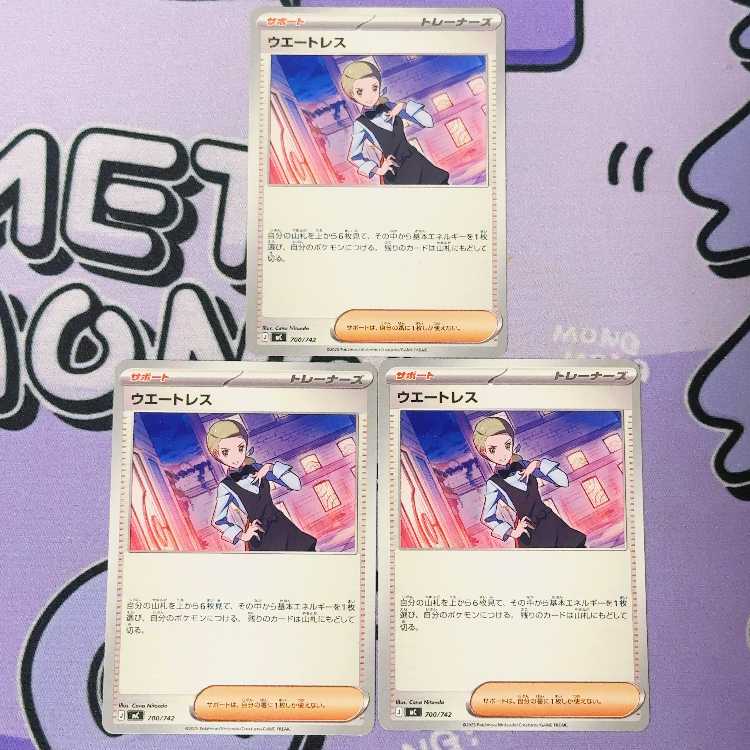 ウエートレス(ノーマル仕様) TD 700/742 3枚