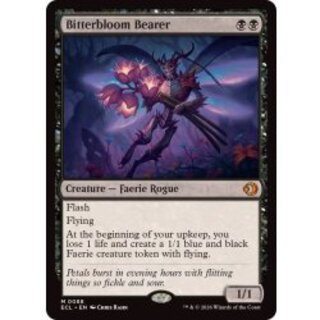 (FOIL)苦花を携える者/Bitterbloom Bearer《英語》【ECL】 1