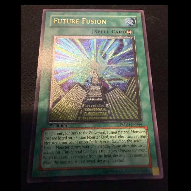 未来融合フューチャーフュージョン 英語 北米 1st Edition レリーフ 1枚