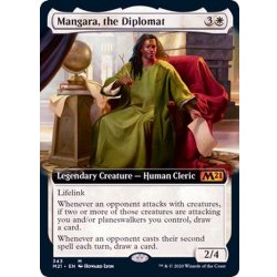 [EX+](FOIL)(フルアート)外交官、マンガラ/Mangara, the Diplomat《英語》【M21】 1枚