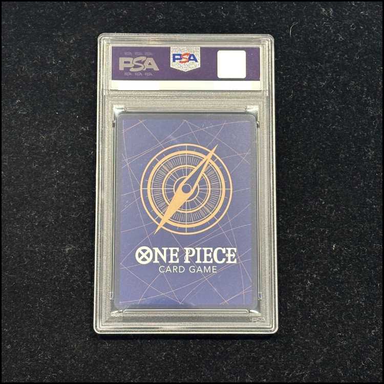 【PSA10】モンキー・D・ルフィ(パラレル)(銀パラレル・銀背景) P-SEC OP05-119 1枚