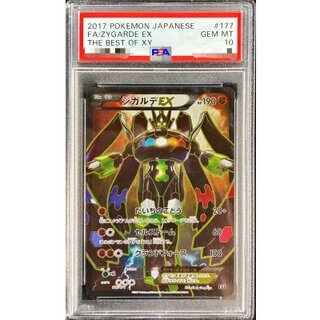 〔PSA10鑑定済〕ジガルデEX(SR仕様)【-】{177/171} 1枚