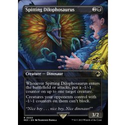 [EX+](フルアート)毒吐きディロフォサウルス/Spitting Dilophosaurus《英語》【REX】 1枚