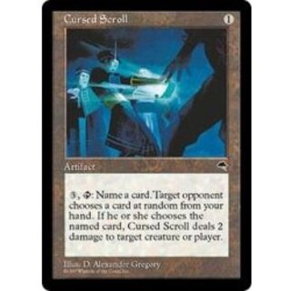 [EX]Cursed Scroll/Cursed Scroll [English] [TMP 1枚
