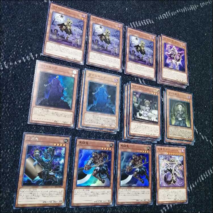 Yu-Gi-Oh Deck Lawn Mowing Wight Wightprince Wightmare [04621]. 1枚
