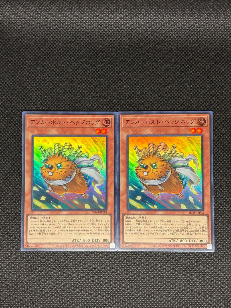 アンカーボルト・ヘッジホッグ スーパーレア SD48-JPP02 2枚