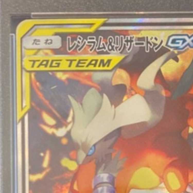 【PSA10】レシラム＆リザードンGX SR 097/095 1枚