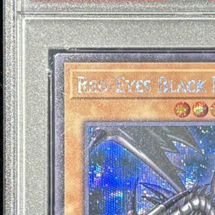 【PSA10】真紅眼の黒竜 (英語版/ナイキロゴ) [シークレット] {NKC1-EN002} 1枚