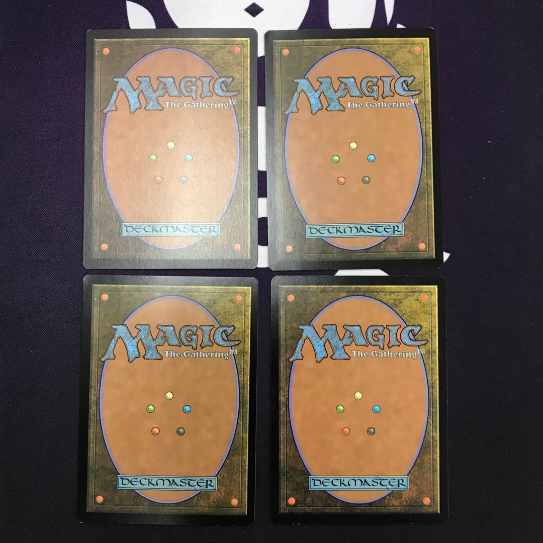 自然の怒りのタイタン、ウーロ 英語版 4枚 状態NM−程度