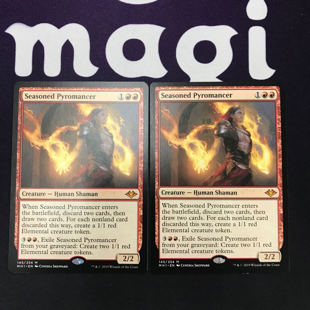 歴戦の紅蓮術士 2枚 NM程度