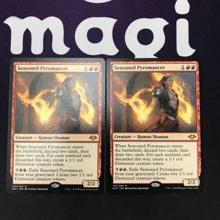 歴戦の紅蓮術士 2枚 NM程度