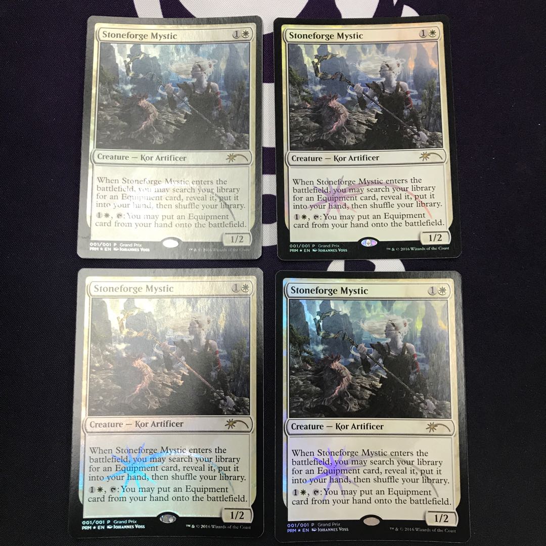 石鍛冶の神秘家 プロモfoil 4枚 NM−程度