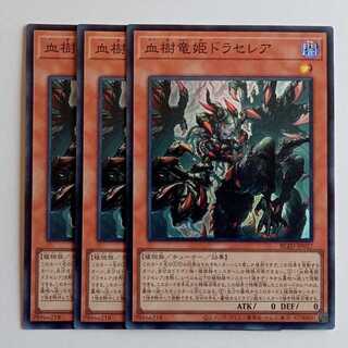 Blood Tree Dragon Princess Draselea [Super Rare] (set of 3) BLZD-JP027 Yu-Gi-Oh Trekkers Road 1枚
