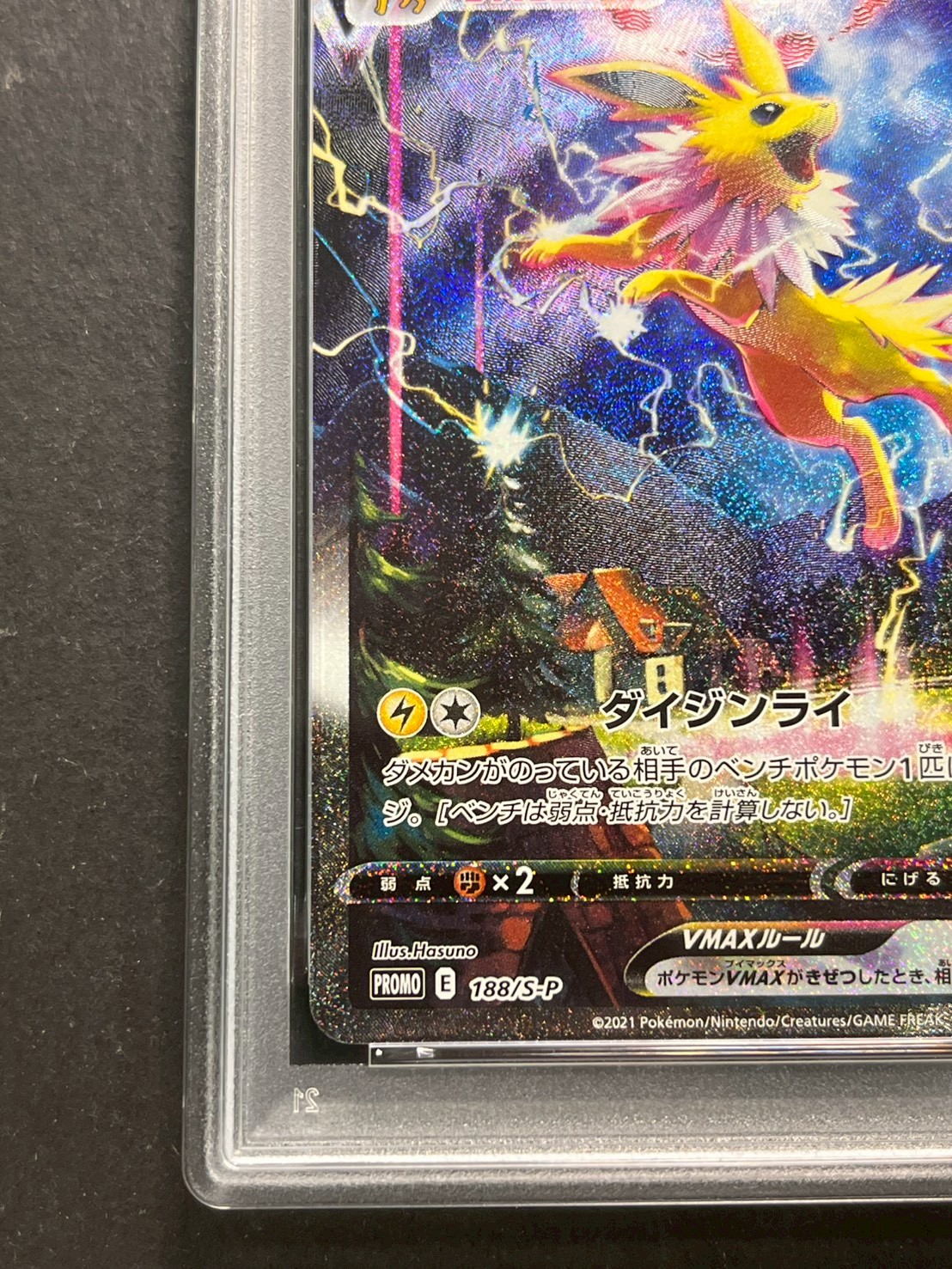 〔PSA10鑑定済〕サンダースVMAX(SA仕様)【P】{188/S-P} 1枚