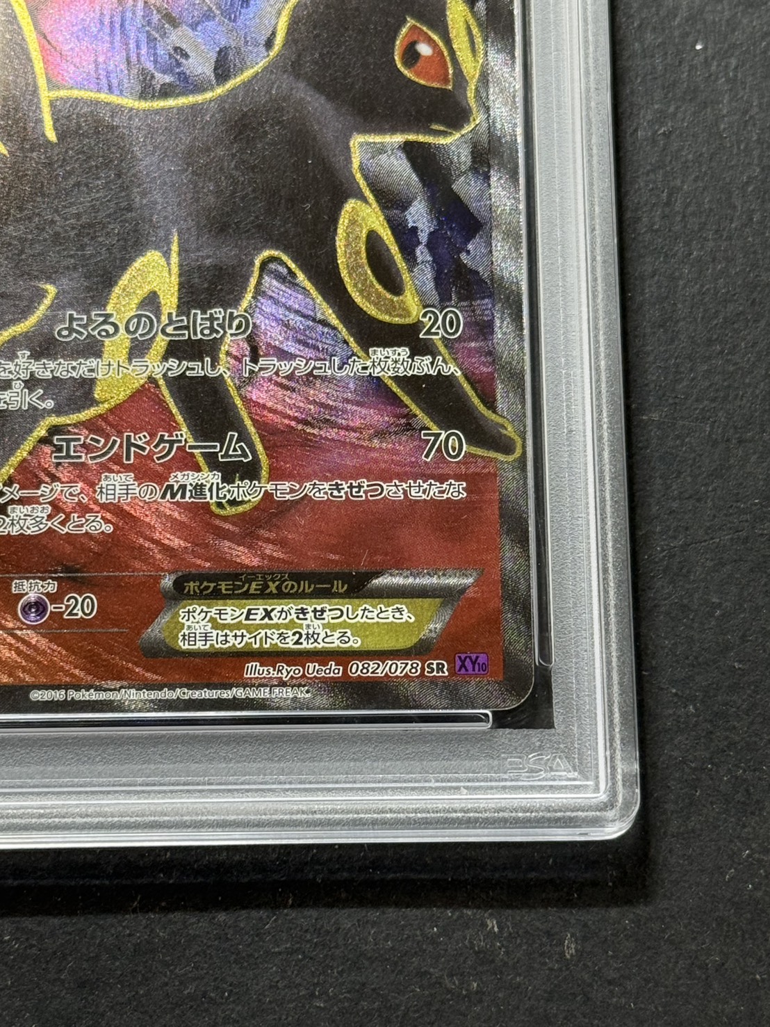 〔PSA10鑑定済〕ブラッキーEX【SR】{082/078} 1枚