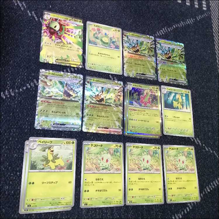 Pokémon Card Deck Mega Meganiumex Ogapon [04665]. 1枚