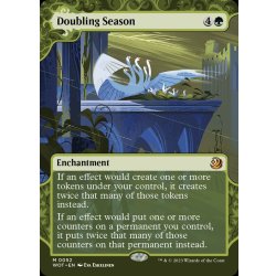 (FOIL)(ショーケース枠)倍増の季節/Doubling Season《英語》【WOT】 1枚