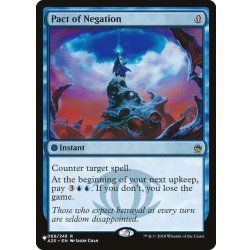 否定の契約/Pact of Negation《英語》【Reprint Cards(The List)】 1枚