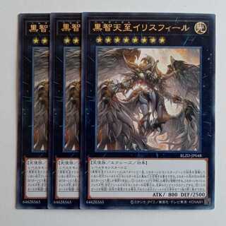 黒智天至イリスフィール 【レア】(3枚セット) BLZD-JP048 遊戯王 トレカ道 1枚