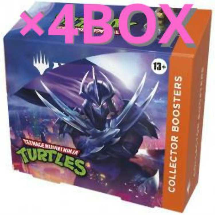 MTG ミュータントタートルズ コレクターブースター 英語版 ×4BOX EN 4BOX
