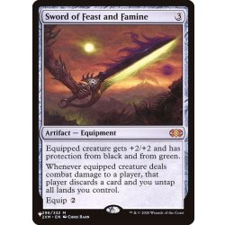 [EX+]Sword of Feast and Famine/Sword of Feast and Famine [English] [Reprint Cards(The List)]. 1枚