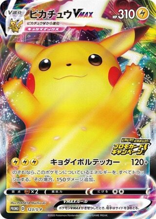 State Rank A] PikachuVMAX (Promo) {123/S-P} [SS]. 1