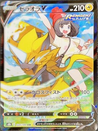 ZeraoraV (CSR) {224/184} [S8b/VMAX Climax] [SS] 1