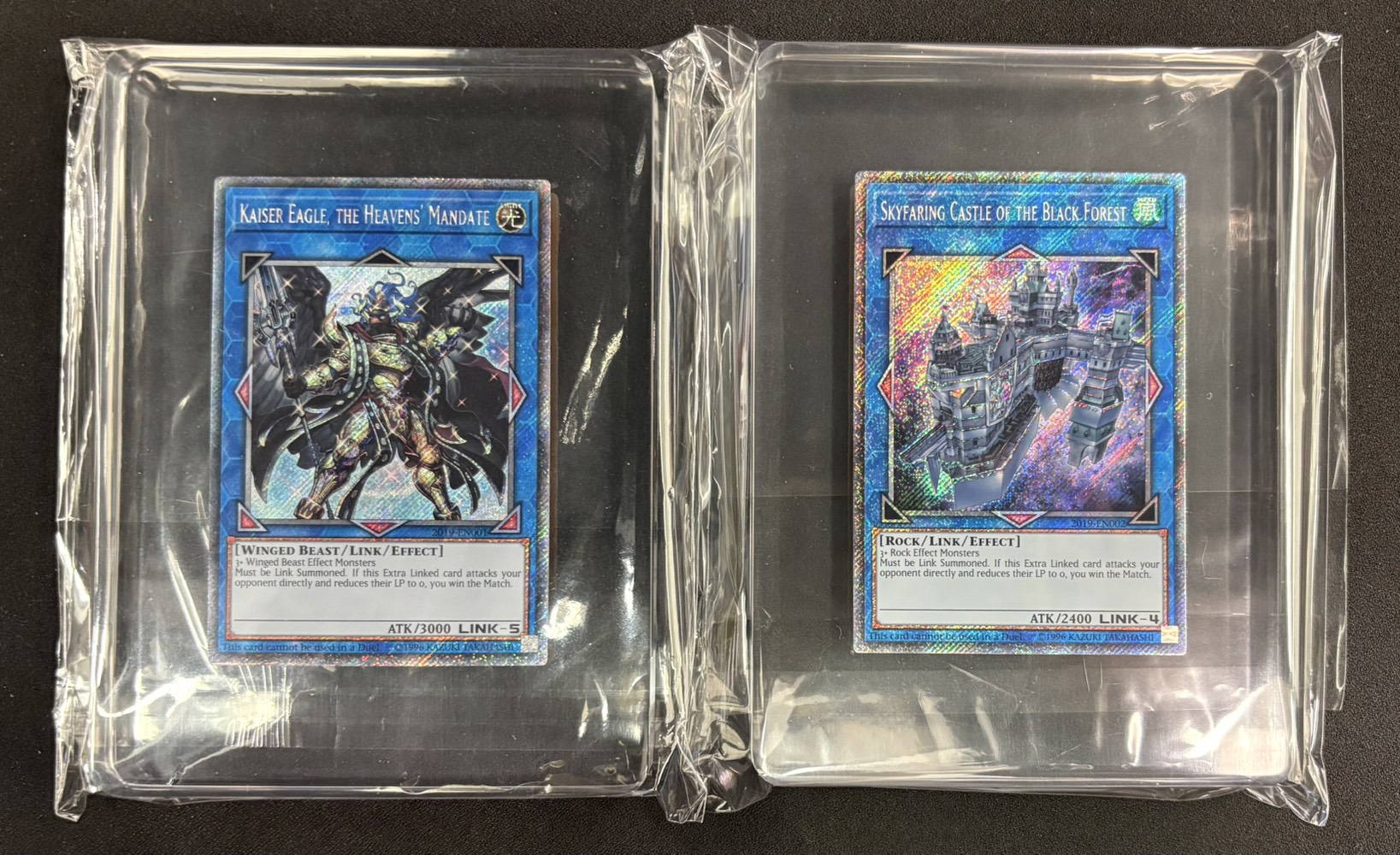[WCS2019 First & Second Place Promo] Kaiser Eagle, the Heavens' Mandate/KaiserEagletheHeavens' Mandate & Skyfaring Castle of the Black Forest/Skyfar ingCastleoftheBlackForest [Secret] {2019-EN001,201... 1枚