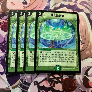 進化設計図 4枚