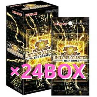 New, unopened Yu-Gi-Oh OCG LIMIT OVER COLLECTION -THE HEROES- x24BOX Limit Over Collection Heroes 24BOX