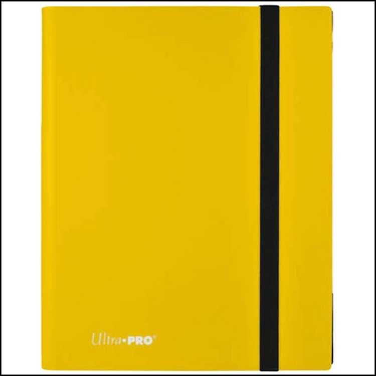 Ultra・Pro・Pro Binder ECLIPSE Eclipse 9 pockets (20 pages) Lemon Yellow (Trekka TCG Album)