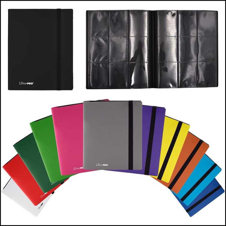 Ultra・Pro・Pro Binder ECLIPSE Eclipse 9 pockets (20 pages) Lemon Yellow (Trekka TCG Album)