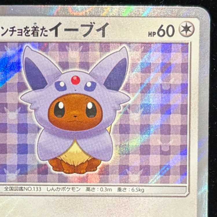 Eevee PROMO 140/SM-P in poncho 1枚