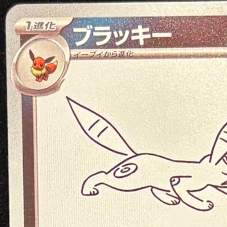 ブラッキー YU NAGABA プロモ 開封済み PROMO 067/SV-P 1枚